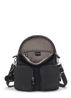 kipling Firefly up small Backpack convertible to shoulder bag Black Noir  - Image 3