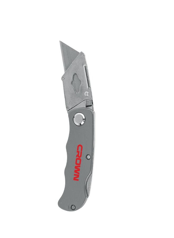 Crown Folding Utility Knife 2 pcs 6 inch