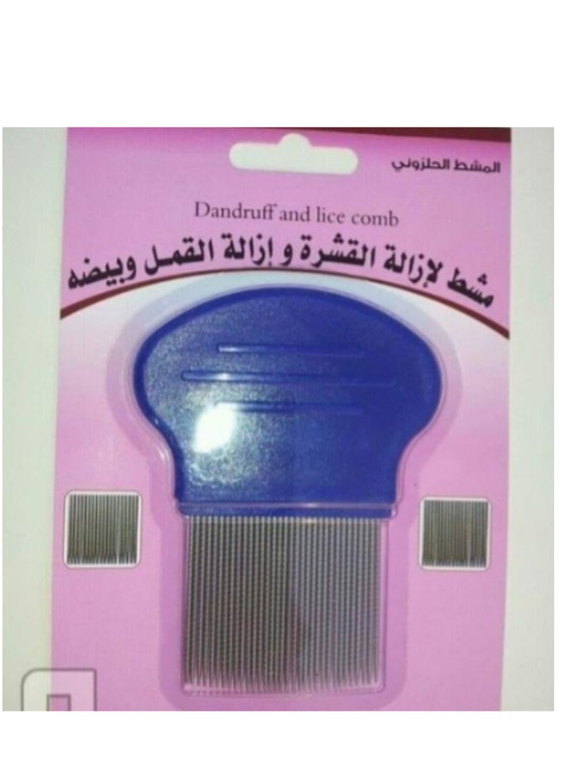 comb for removing lice,nits and dandruff with spiral teeth