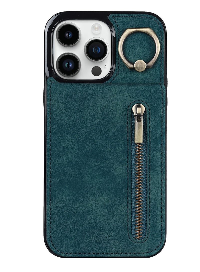 Suteni Back Cover Card Slots Leather Phone Case for Samsung - Image 1