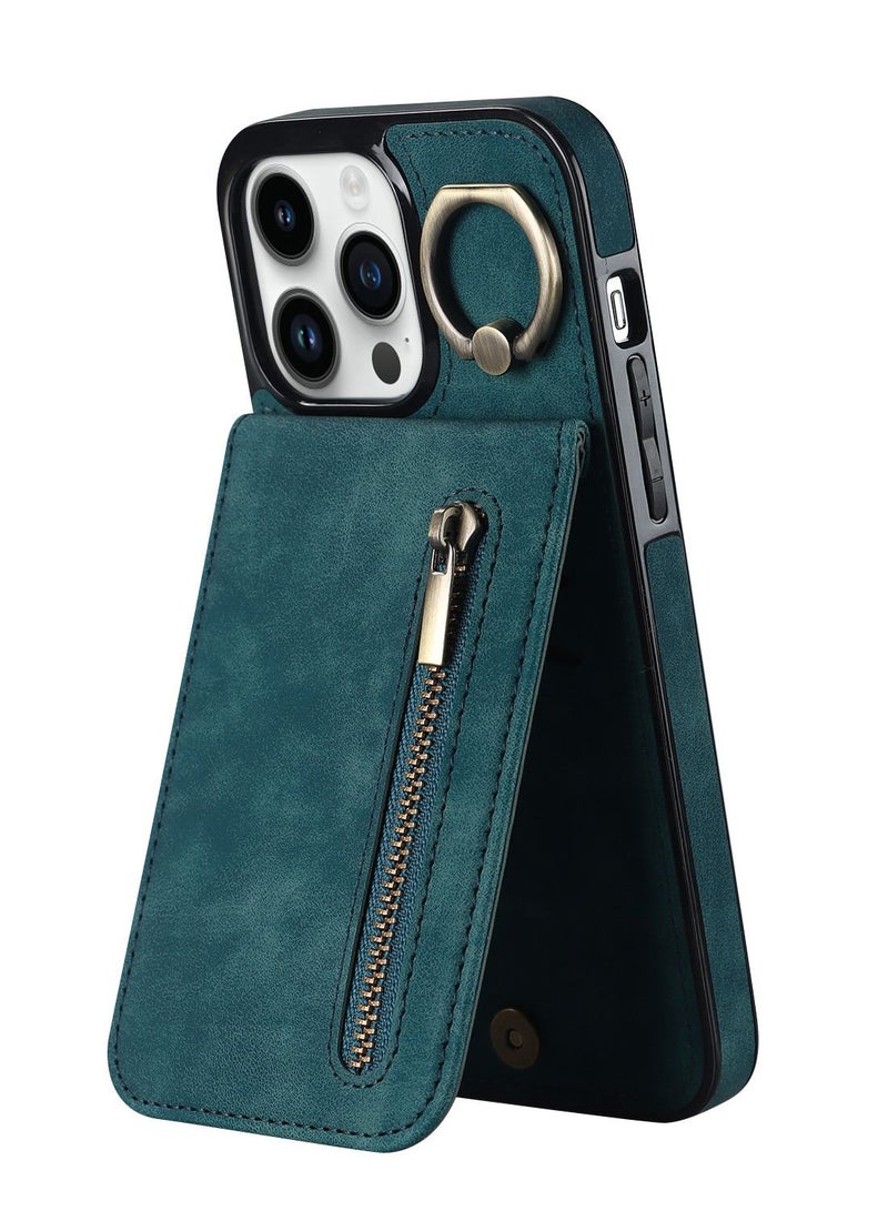 Suteni Back Cover Card Slots Leather Phone Case for Samsung - Image 2