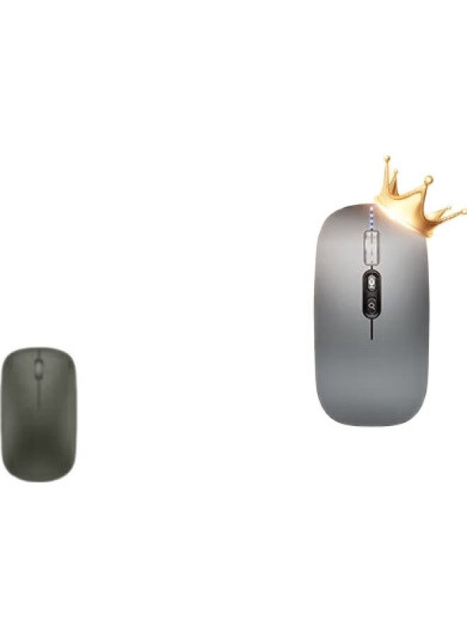 Stiger Ai Smart Voice Bluetooth Wireless Mouse, Ergonomic Design, Lightweight, Compatible With Apple And Huawei Computers, Rechargeable Office Mouse, Three-Mode Voice Typing And Recognition - Image 3