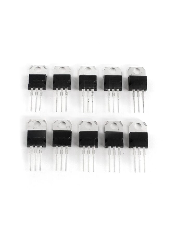 50 Pcs Transistor Kit: N-channel, P-channel Transistors, 10 Values, Pack of 50 (5 Each), Infrared Remote Control Compatible - Image 1