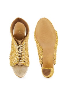 Anaar Anaar Sans Serif Boots, Womens Festive, Special Occasion and Partywear Premium Shoes  - Image 1