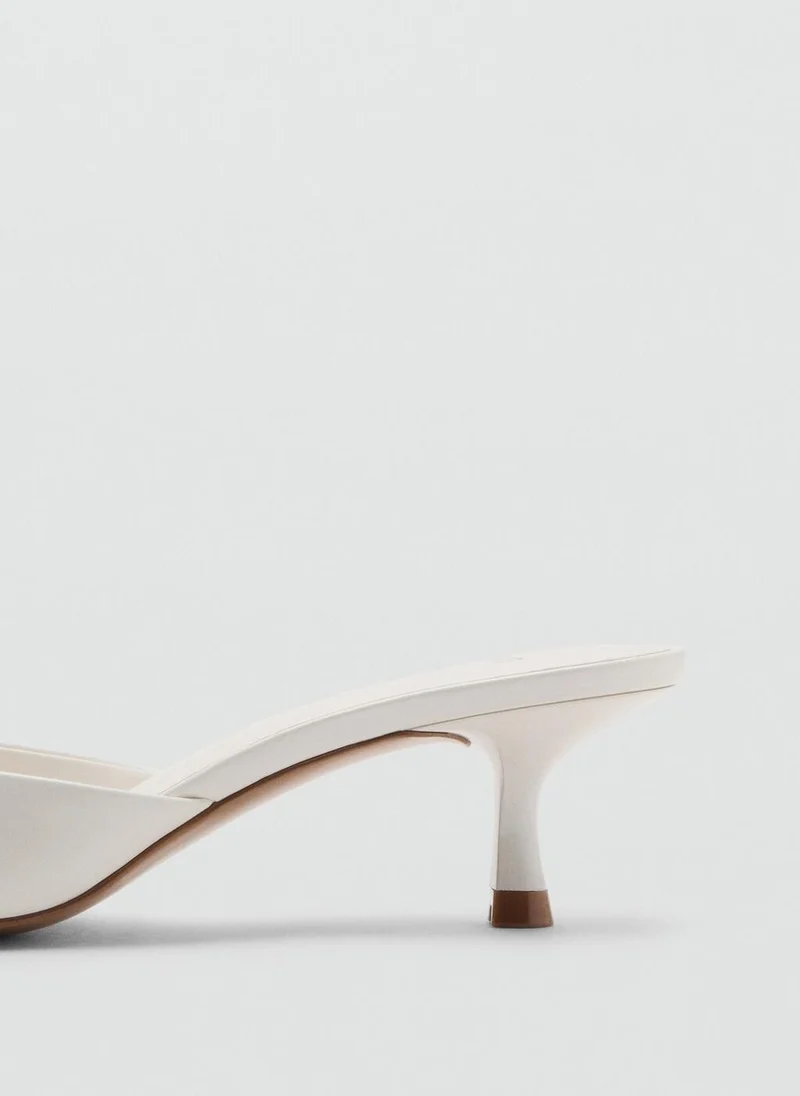 MANGO  Kitten-heel sandals with strap for Women | Best Price UAE