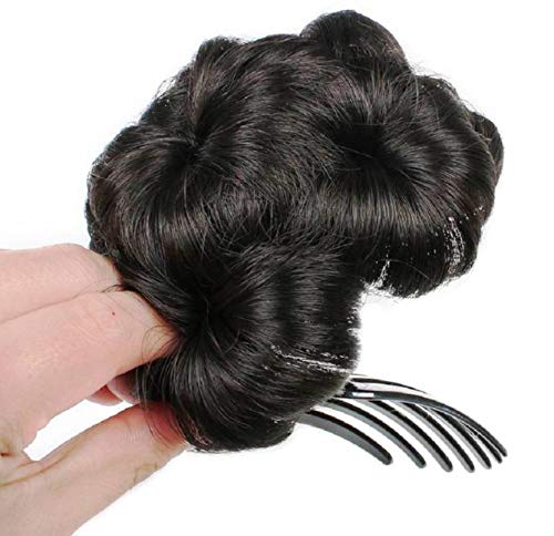 CHANDERKASH Womens Natural Clip Hair Extension Juda Brown_Hair Acessories - Image 3