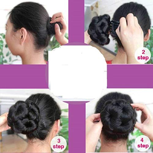 CHANDERKASH Womens Natural Clip Hair Extension Juda Brown_Hair Acessories - Image 4