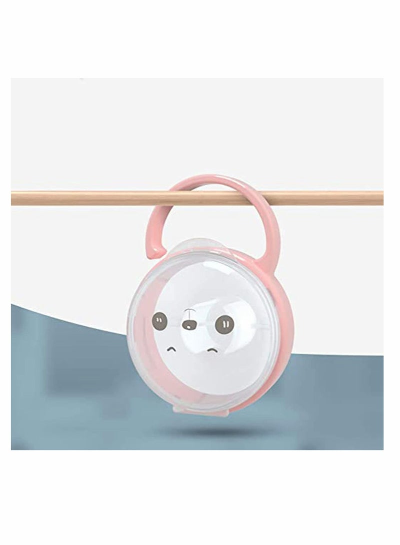 كاست ويف 2 قطعة حافظة دمية للأطفال KASTWAVE حافظة مصاصة محمولة عملية مقاومة للأتربة جراب حامل مصاصة من مادة البولي بروبيلين الصحي لحديثي الولادة - Image 5