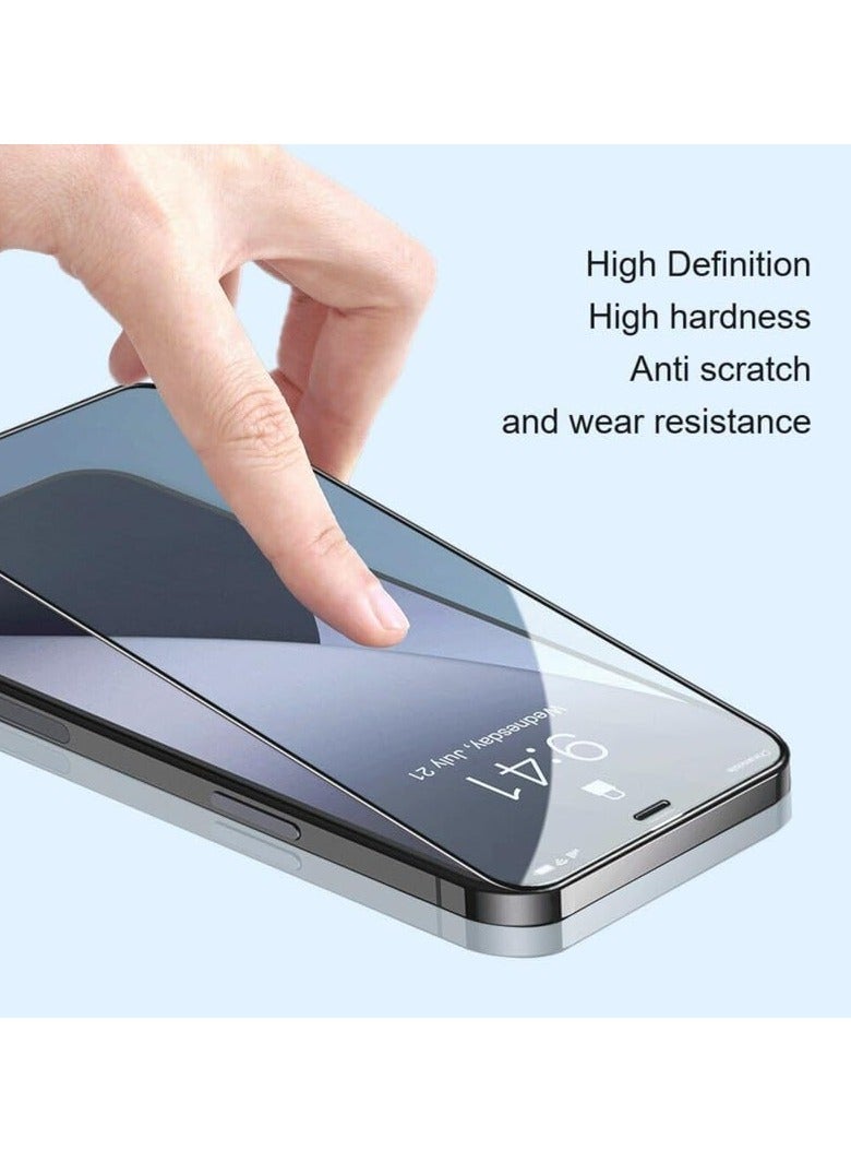 واقي شاشة لهاتف iPhone 16 Pro واقي شاشة من الزجاج المقسى صلابة 9H ومقاوم للخدش لهاتف iPhone 16 Pro من الزجاج المقسى من الحافة إلى الحافة - Image 4