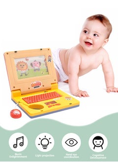 GROIC Kids Exploration Toy Laptop Educational Learning Computer, Children's Educational Interactive Computer,Keyboard and Mouse Included  - Image 3