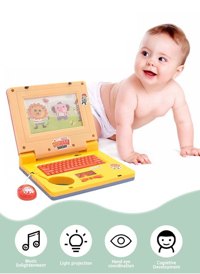 GROIC - Kids Exploration Toy Laptop Educational Learning Computer, Children's Educational Interactive Computer,Keyboard and Mouse Included - Image 1