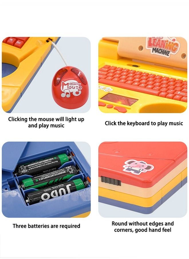 GROIC - Kids Exploration Toy Laptop Educational Learning Computer, Children's Educational Interactive Computer,Keyboard and Mouse Included - Image 1