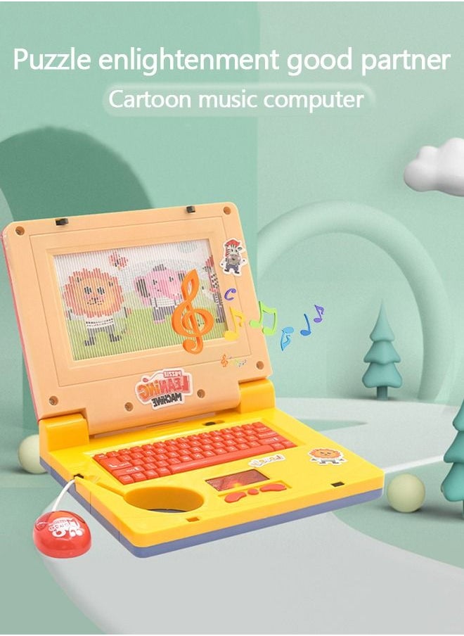 GROIC - Kids Exploration Toy Laptop Educational Learning Computer, Children's Educational Interactive Computer,Keyboard and Mouse Included - Image 1