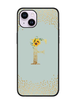 Rugged Black edge case for Apple iPhone 14 Plus Slim fit Soft Case Flexible Rubber Edges Anti Drop TPU Gel Thin Cover - Custom Monogram Initial Letter Floral Pattern Alphabet - F (Light Grey ) - pzsku/ZA3DF987FEE9AD9AFD03BZ/45/_/1673889274/677641ae-883a-4f7b-9921-e7a3dae796f5