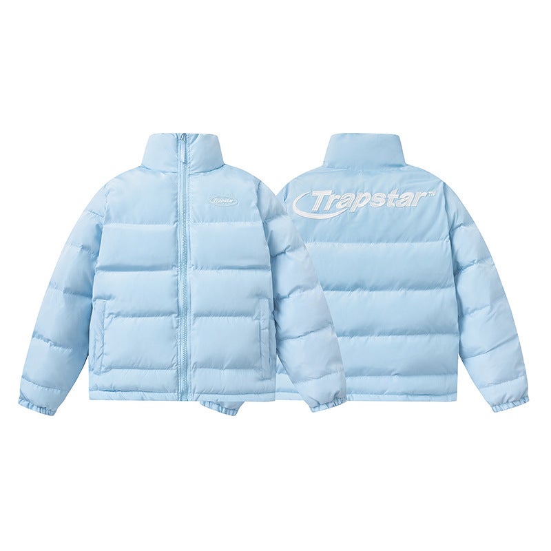 American Trapstar Embroidered Letter Jacket Windbreaker For Men And Women Loose Casual Hooded Jacket Cardigan Jacket Trendy - Image 1