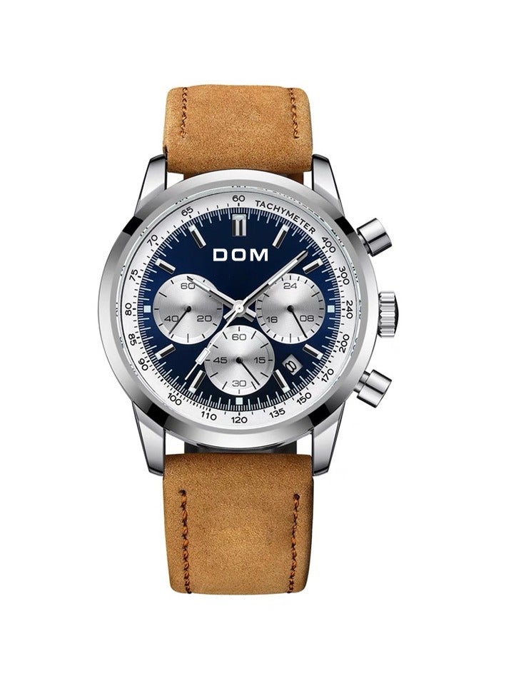DOM Men's Waterproof Quartz Watch - Image 1