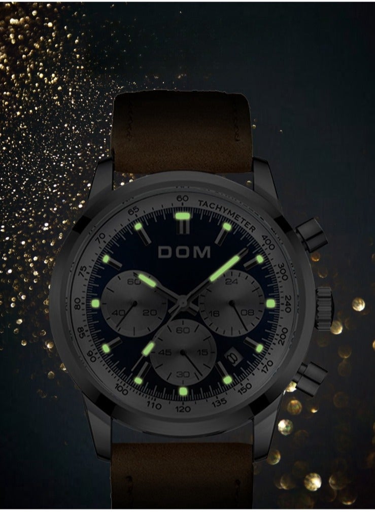 DOM Men's Waterproof Quartz Watch - Image 5