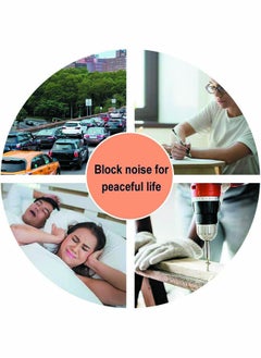 HY Quality Foam Earplugs 5 Pair - 32dB Noise Cancelling Soft High Decibel Ear Plugs for Noise Reduction Ear Protection Concerts Loud Music Shooting Guns Work Construction Safety Hearing Protection  - Image 4