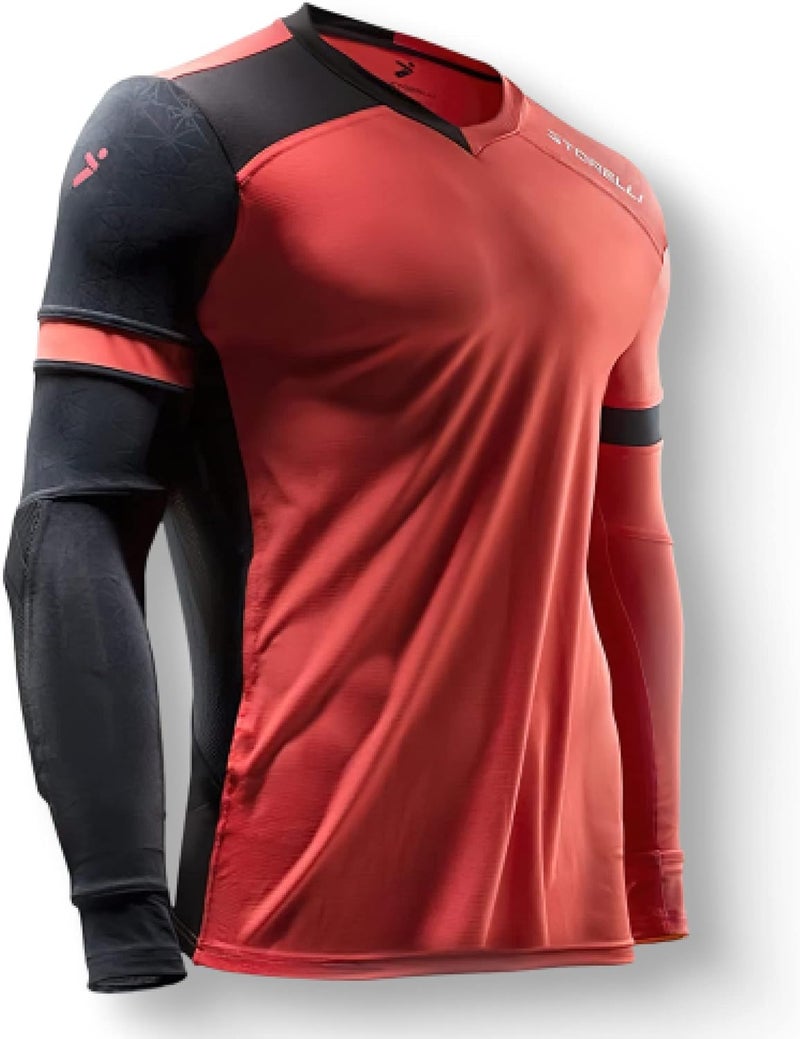 Storelli ExoShield Gladiator Goalkeeper Jersey, High-Impact Protection, Sweat-Wicking, Breathable Athletic Shirt for Soccer - Image 1