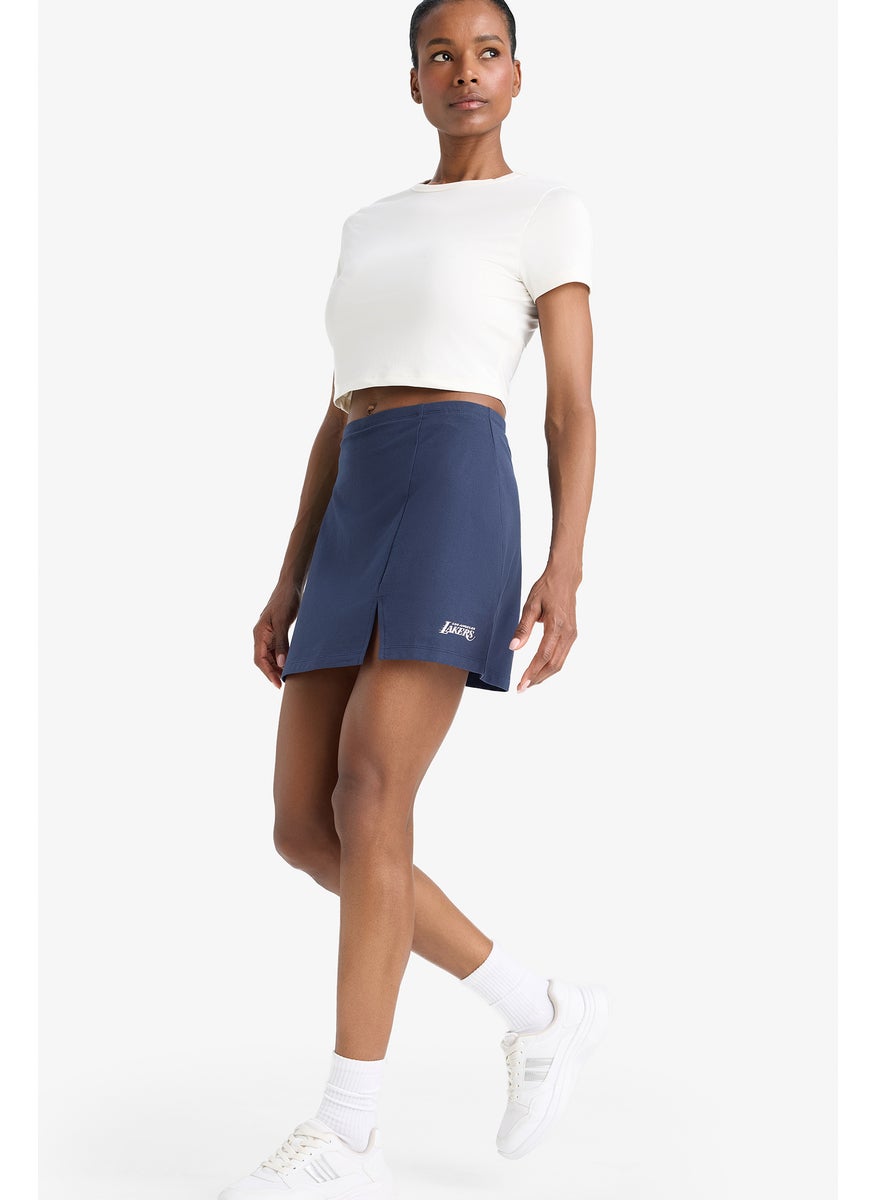 DeFacto Woman Standard Fit NBA Los Angeles Lakers Licensed Skirt  - Image 2