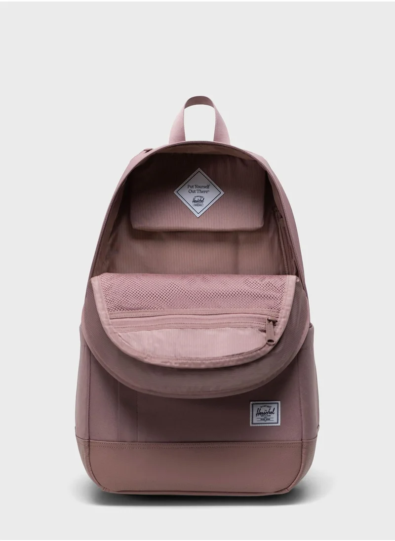 Herschel Logo Detail Zip Over Backpack