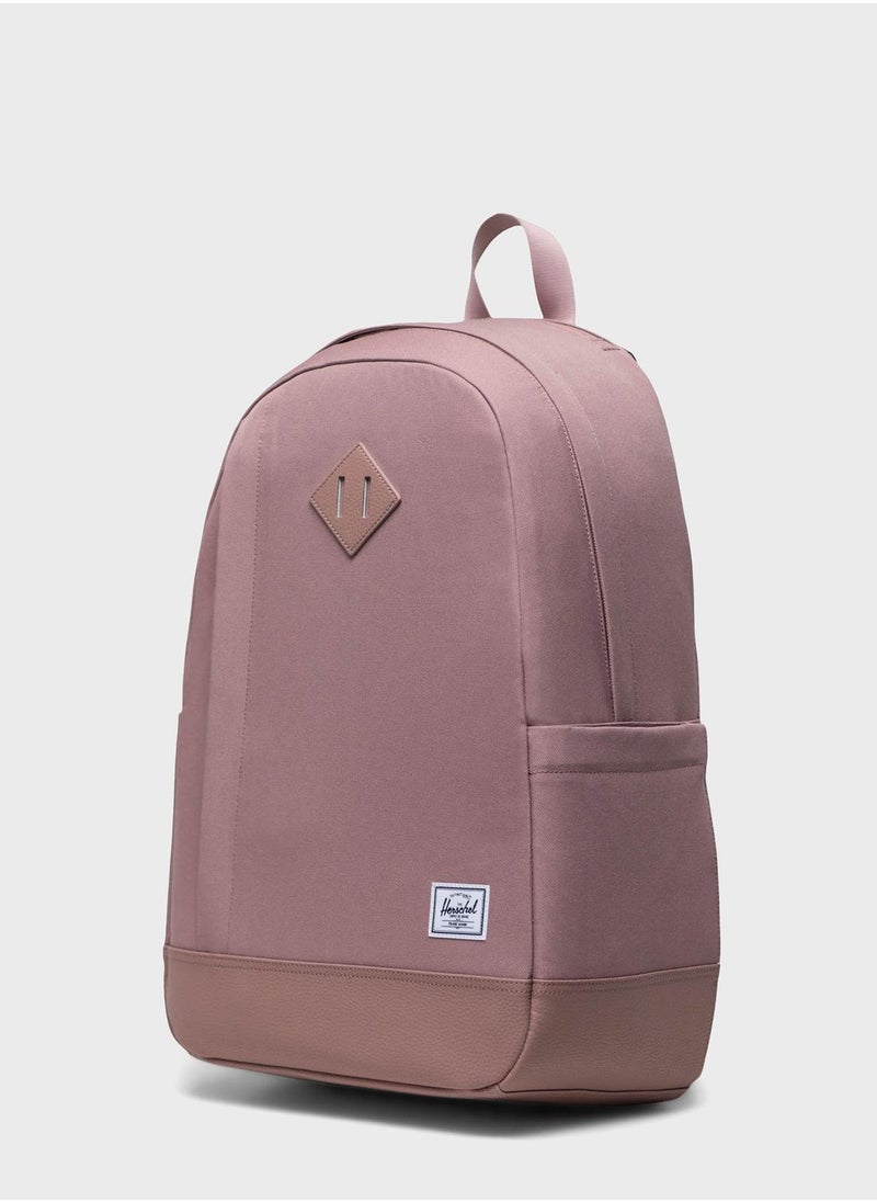 Herschel - Logo Detail Zip Over Backpack - Image 1