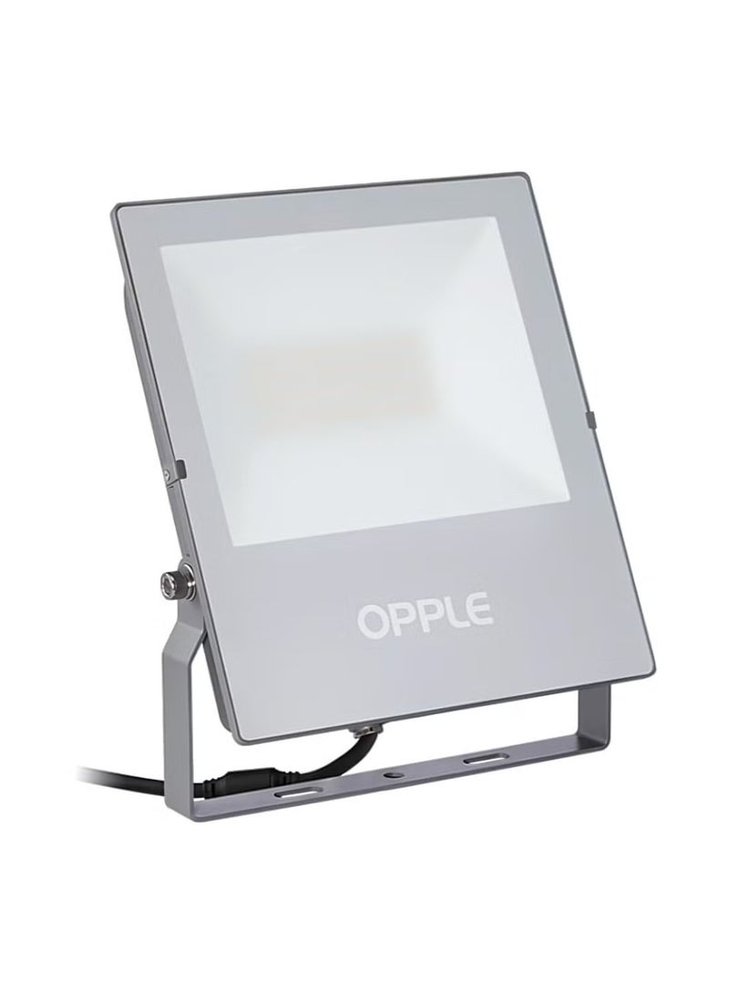 OPPLE LED Flood Light - Outdoor 20W Waterproof Security Light with Remote & Dusk to Dawn Sensor - Cool White Aluminum Wall Mount for Garden Garage Yard - Energy Saving 30000H - Image 1