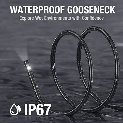 Teslong Endoscope Replacement Cable with Light, Dual Lens Inspection Camera 5.5mm/0.21inch Waterproof Probe Compatible with NTS500, NTS300(10FT) - Image 5