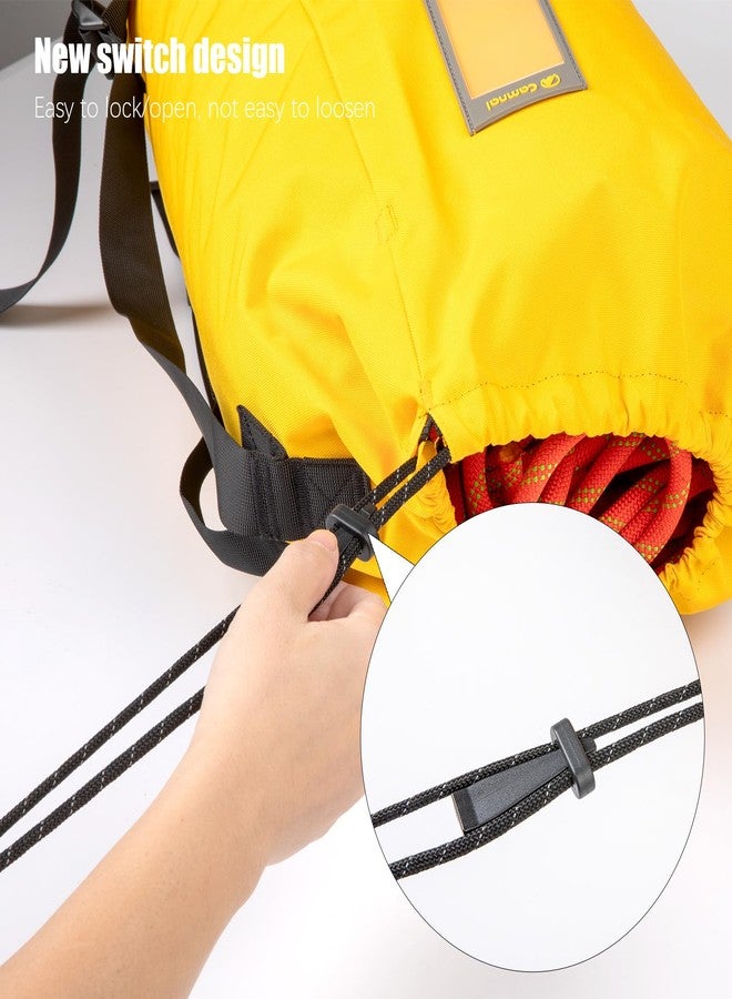 CAMNAL Large Capacity Arborist Throw Bag, Waterproof Folding Shoulder Backpack with Tightness and Carry Straps, Climbing Gear Bag (85ft) - Image 5
