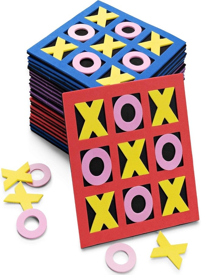 Bedwina Tic Tac Toe (Bulk Pack of 120) 5"x5" Foam Tic-Tac-Toe Mini Board Game Toys for Kids, Birthday Party Favors, Goody Bag Stuffers, Classroom Prizes & Occupational Therapy - Image 5