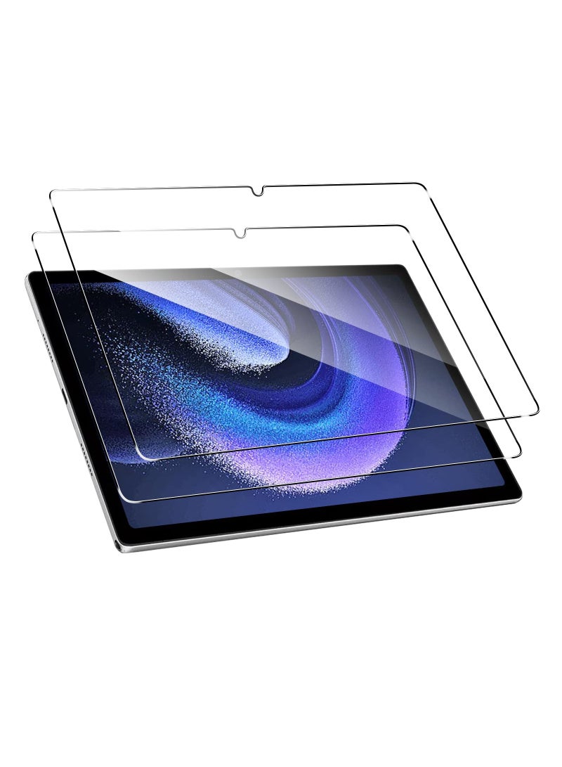 2 Pack Tempered Glass for Xiaomi Pad 6/6 Pro Screen Protector,9H Hardness,Ultra Resistant,Anti-Fingerprints,No Bubbles,HD-Clear,Full Coverage Tablet Film for Xiaomi Pad 6 [Easy Install] - Image 1