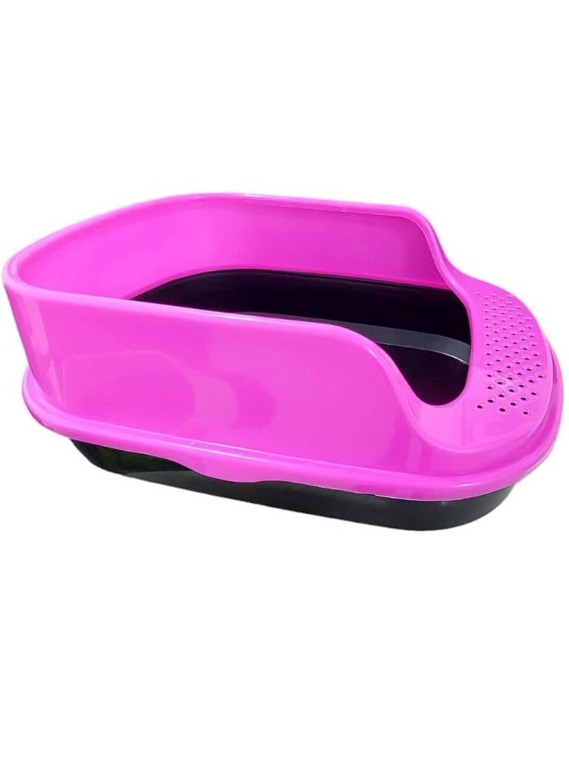 Generic Cat Litter Box With Cat Litter Scoop Large Size Litter Box Premium Quality Easy to Carry and Clean  - Image 2