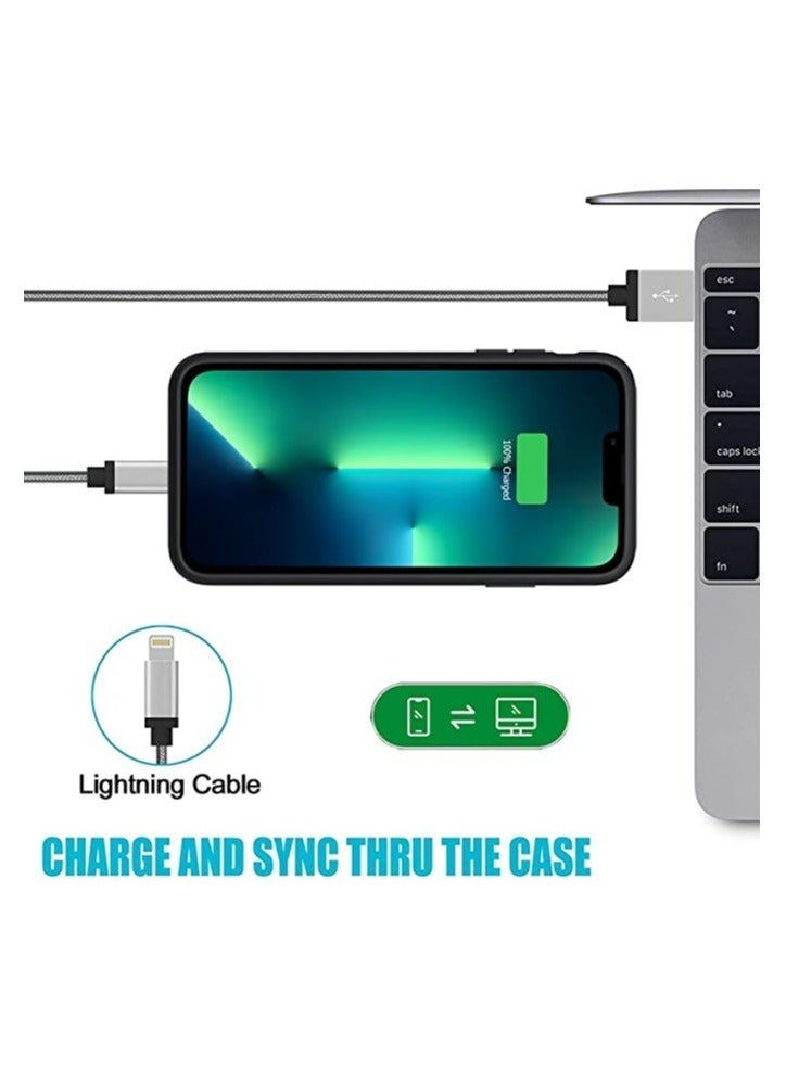 MUNTAQI 3500mAh Portable Battery Pack Rechargeable Charger Case Compatible with iPhone 13 Pro - Image 4