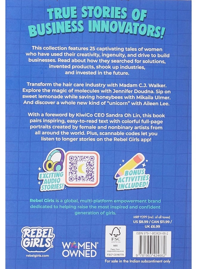 Rebel Girls Awesome Entrepreneurs: 25 Tales of Women Building Businesses - Image 2