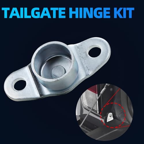 MITZONE Tailgate Hinge Kit Compatible with 1988-2000 Chevy GMC C1500 C2500 C3500 K1500 K2500 K3500 Replace # 15521579 15603558 15691087 15691088 - Image 5