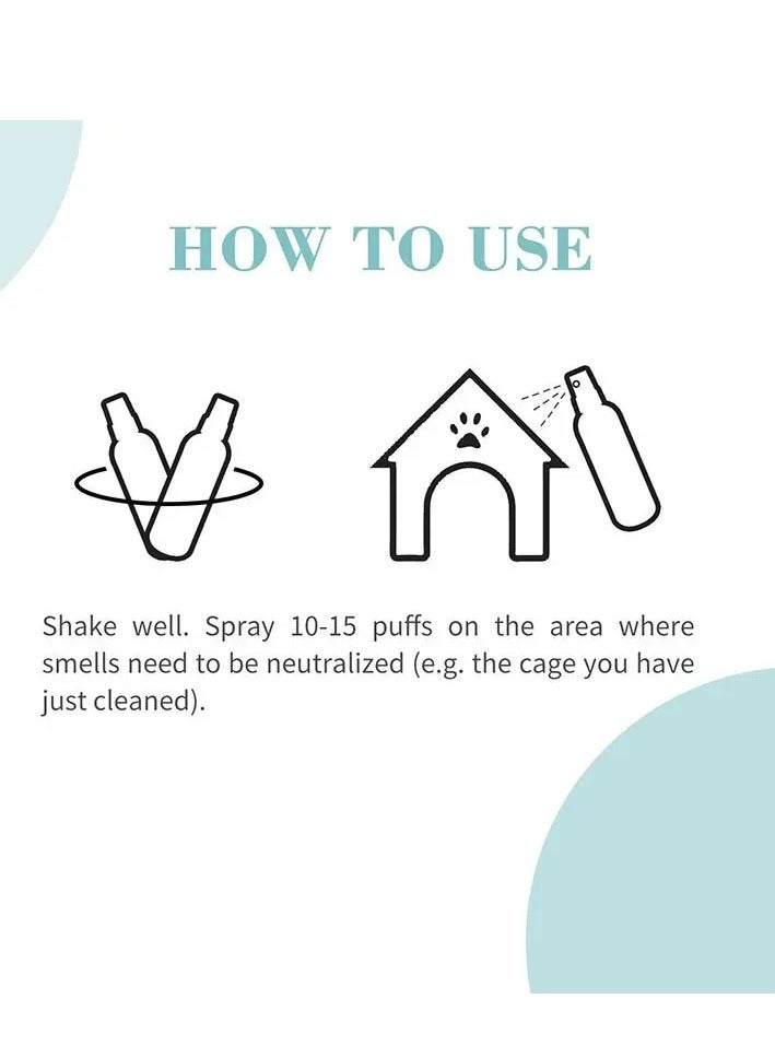 بايولاين بخاخ مزيل الروائح الكريهة للكلاب من بايولين 175 مل [الحجم - 175 مل، الوزن - 250 جم] - Image 2