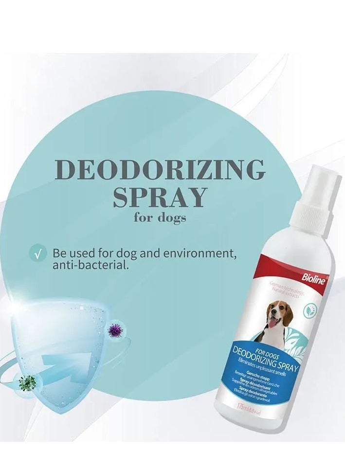 بايولاين بخاخ مزيل الروائح الكريهة للكلاب من بايولين 175 مل [الحجم - 175 مل، الوزن - 250 جم] - Image 3