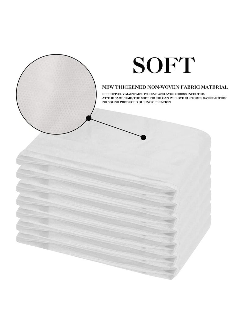 globalstar Global Star Durable White Bed Covers - 10-Pack Fitted Sheets (90x215cm)  - Image 5