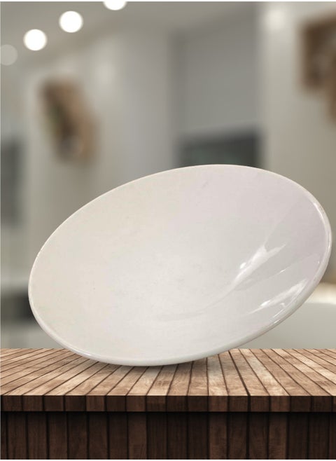 Salad serving bowl, made with high quality, wide bowl, microwave and dishwasher safe