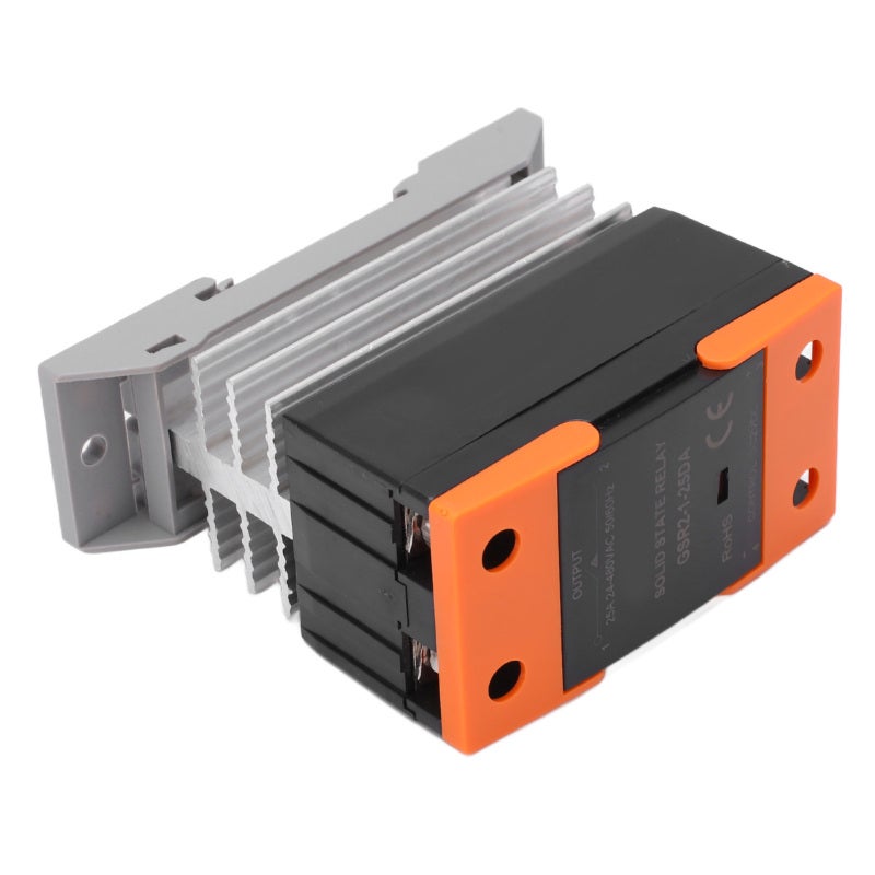 GEYA Solid State Relay 3-32V DC Input 24-480V AC Output High Efficiency DC to AC Relay - Low RF Interference Stable Working for Electronic Equipment Heating - Image 2