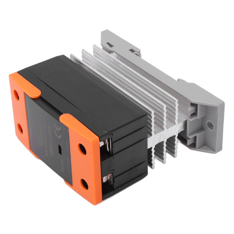 GEYA Solid State Relay 3-32V DC Input 24-480V AC Output High Efficiency DC to AC Relay - Low RF Interference Stable Working for Electronic Equipment Heating - Image 1