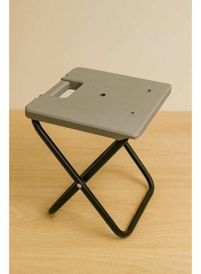 Small, multi-colored folding chair – practical and lightweight design for home, travel, and camping – a portable, space-saving chair ideal for children and adults - Image 1