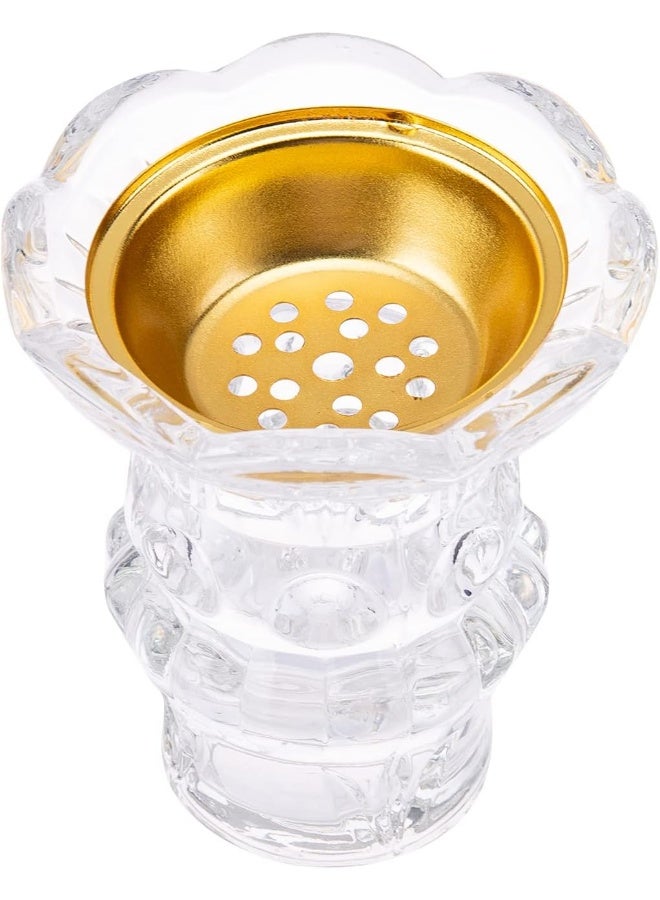 AKDC Crystal Incense Burner L(8CM) XW(8CM) XH(9CM) Transparent - Image 2