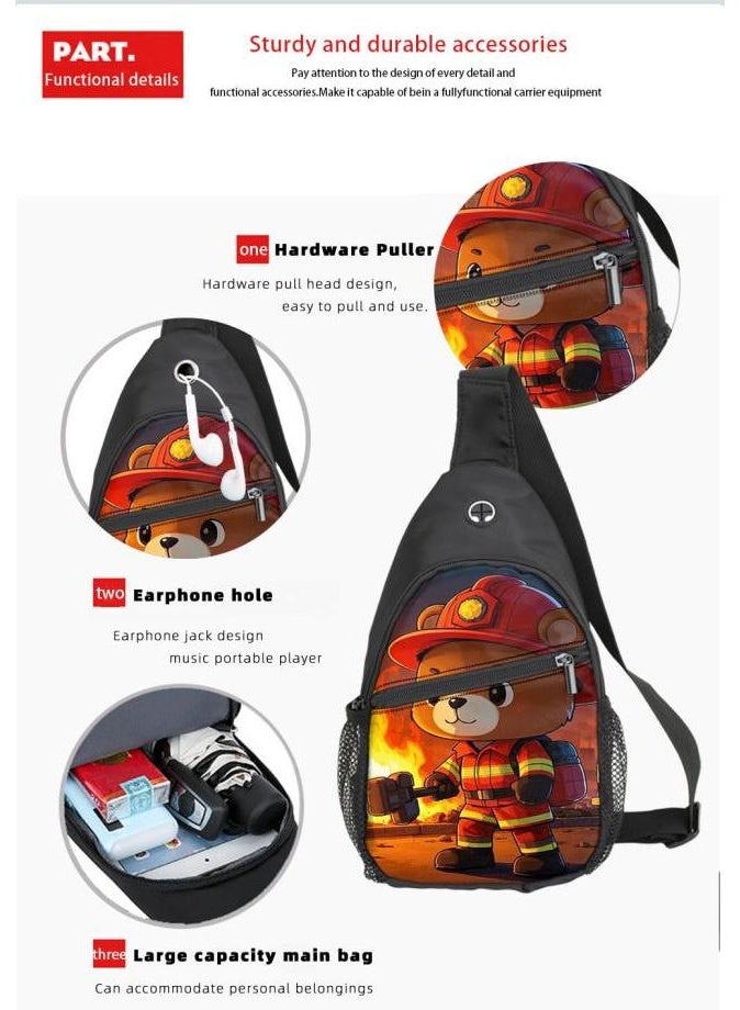 Universal cartoon new three-piece schoolbag - 183