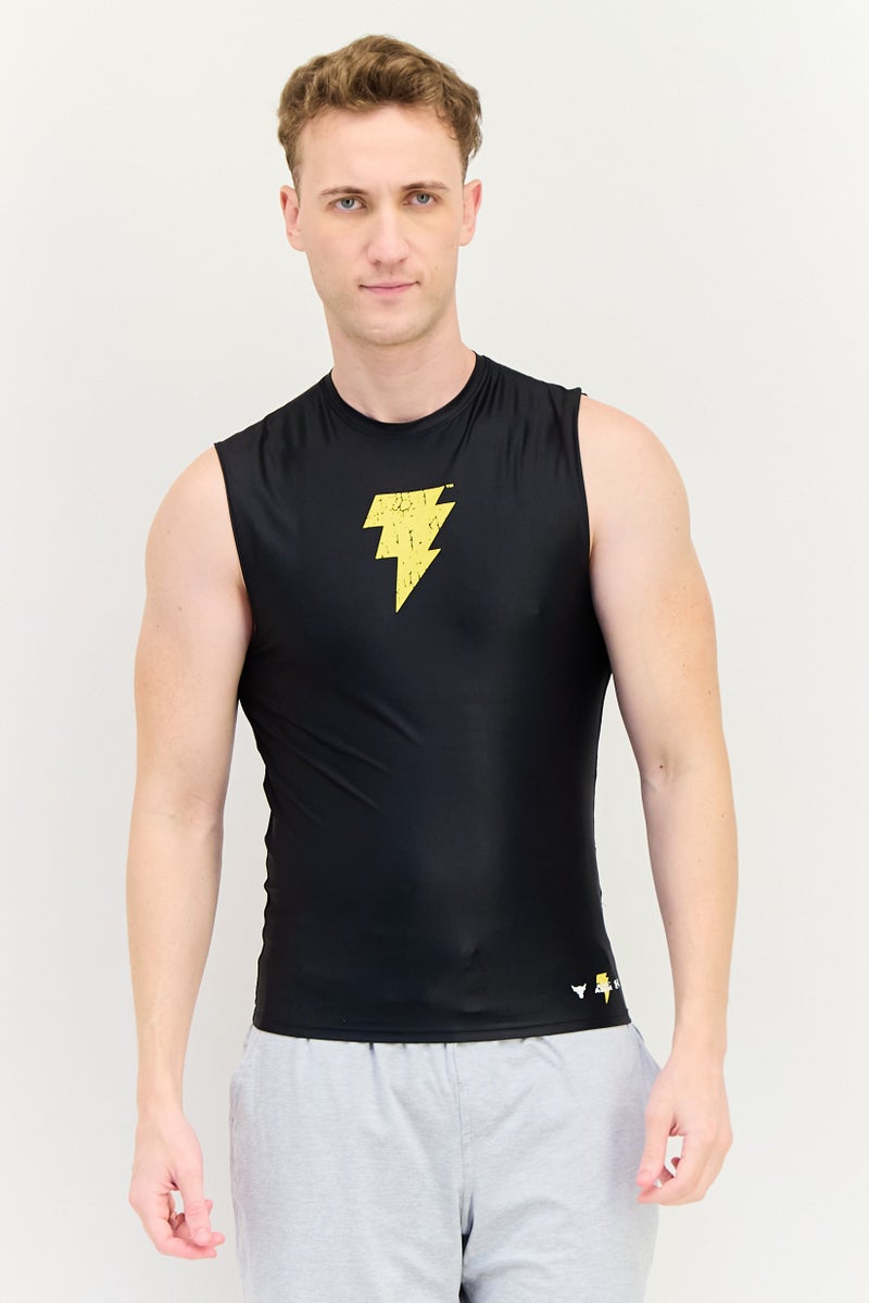 UNDER ARMOUR Men Sportswear Fit Sleeveless Training Vest, Black - Image 1