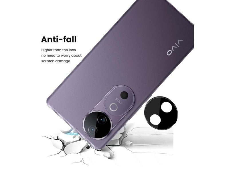 FabeKee Camera Lens Protector Compatible With VIVO T4R 5G 9H Tempered Glass, Anti-Scratch, HD Clear, Easy Installation, Ultra-Thin Camera Lens Protection - Image 3