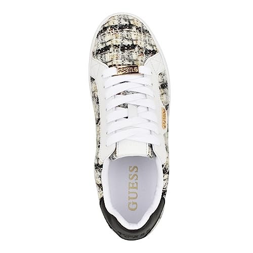 GUESS Women's RENZY Sneaker, Black 007, 5.5 - Image 2