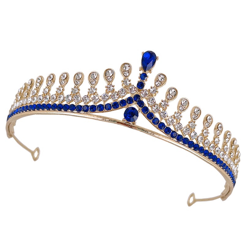 Wedding Bride Rhinestone Bridal Women Girls Hair Accessory - Image 3