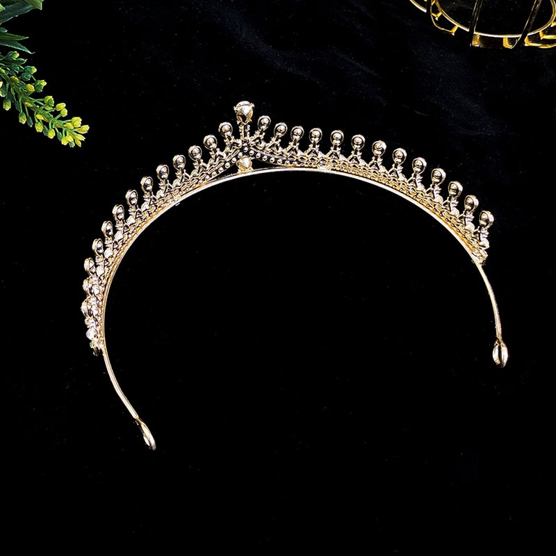 Wedding Bride Rhinestone Bridal Women Girls Hair Accessory - Image 4