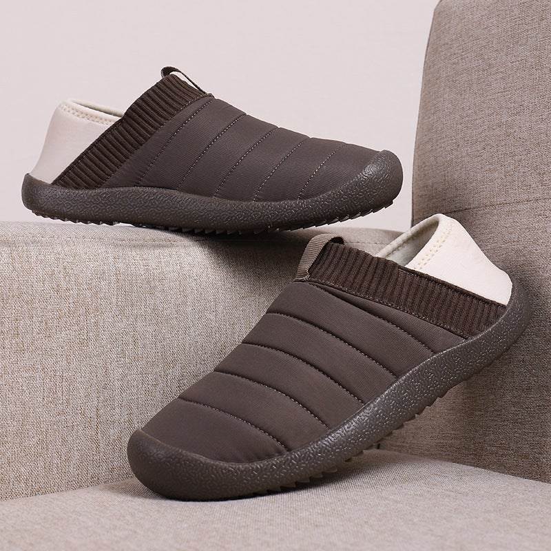 2021 New Couple'S Large Size Casual Home Wear Cotton Shoes Warm Shoes Outdoor Snow Boots - Image 4